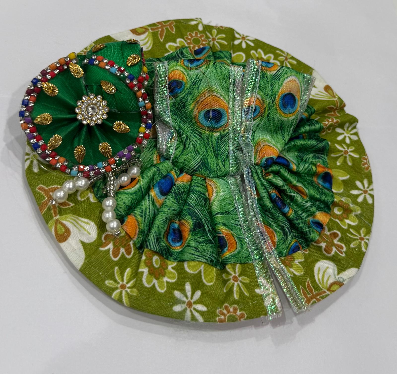 Laddu Gopal Divine Adornments – Peacock Majesty Collection