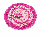 Graceful Pink Floral Dress Crafted for Laddu Gopal’s Royal Divine Appearance